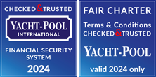 Yacht pool logo